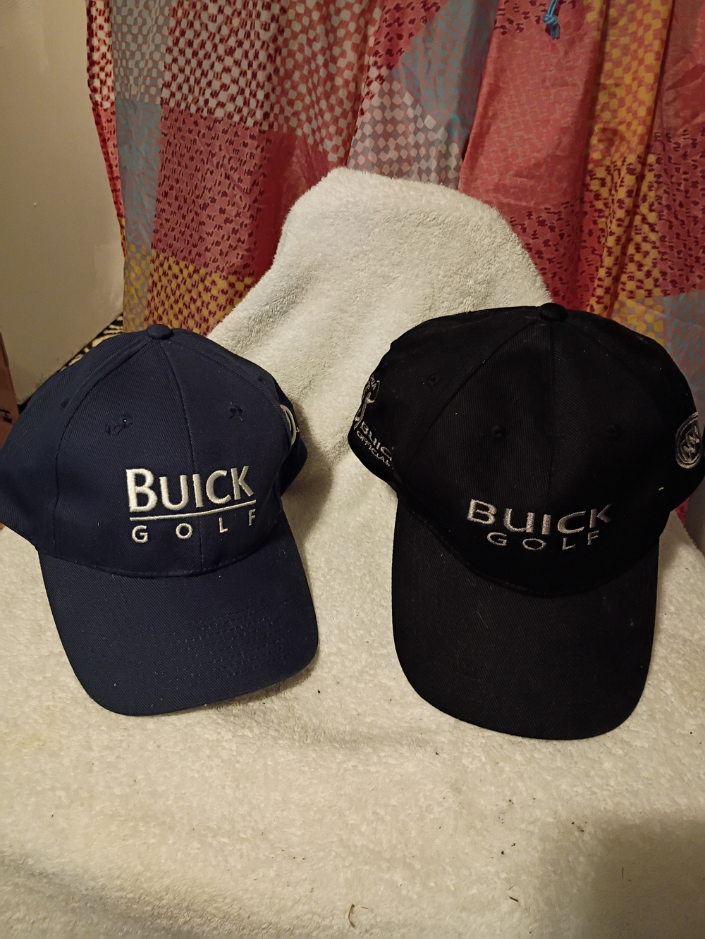 Golf Embroidered Baseball Cap - Navy
